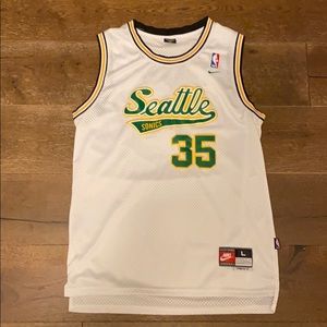 VINTAGE KEVIN DURANT #35 SONICS JERSEY
